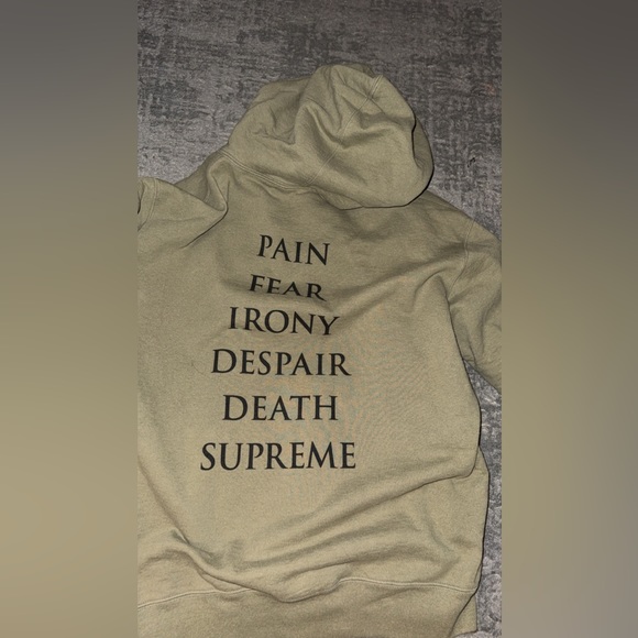 Supreme the crow olive hoodie size XL - Picture 4 of 4